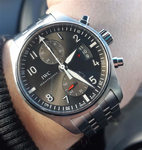 iwc pilot spitfire chronograph review